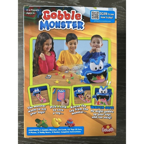 Gobble Monster Game by Goliath Games 2021, New Open Box - Picture 2 of 9